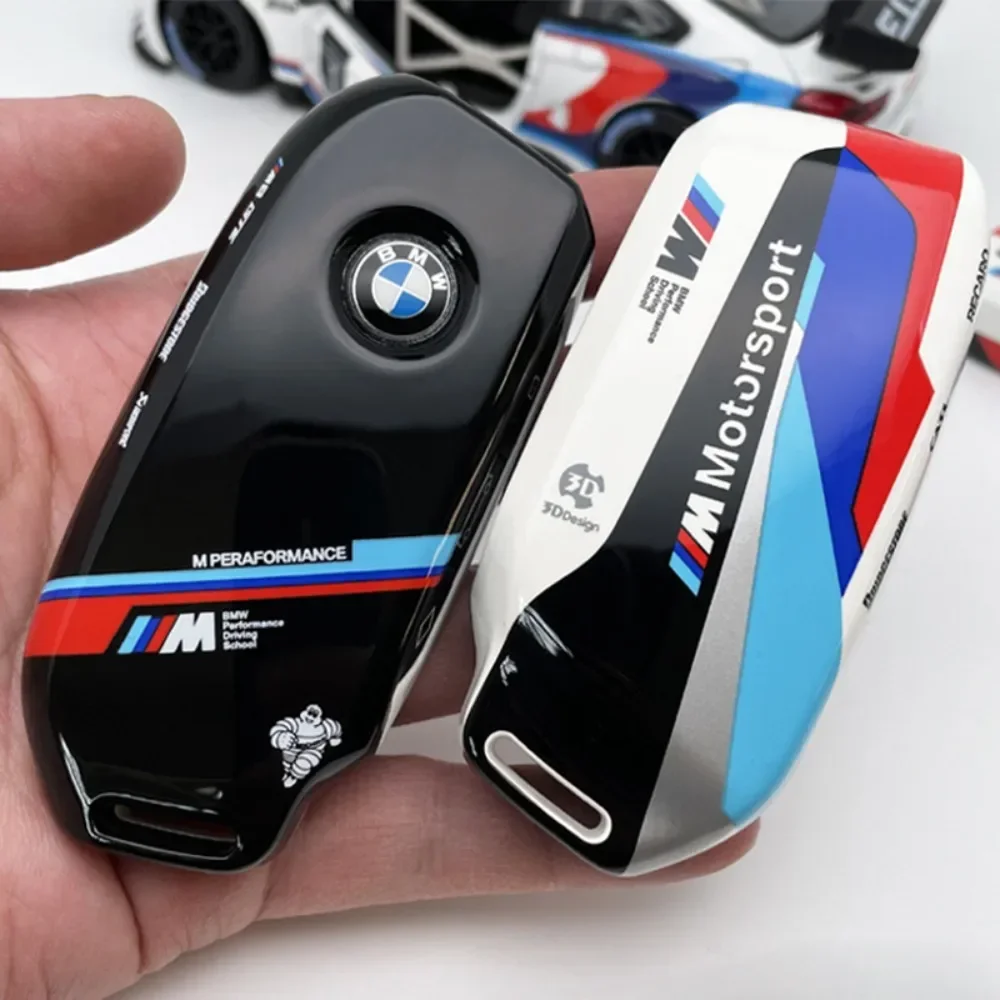 

Новый чехол для автомобильного ключа из алюминиевого сплава, брелок для BMW i7 X7 G07 LCI iX I20 X1 U11 7 серии G70 G09 XM U06 M3, защитная защита без ключа