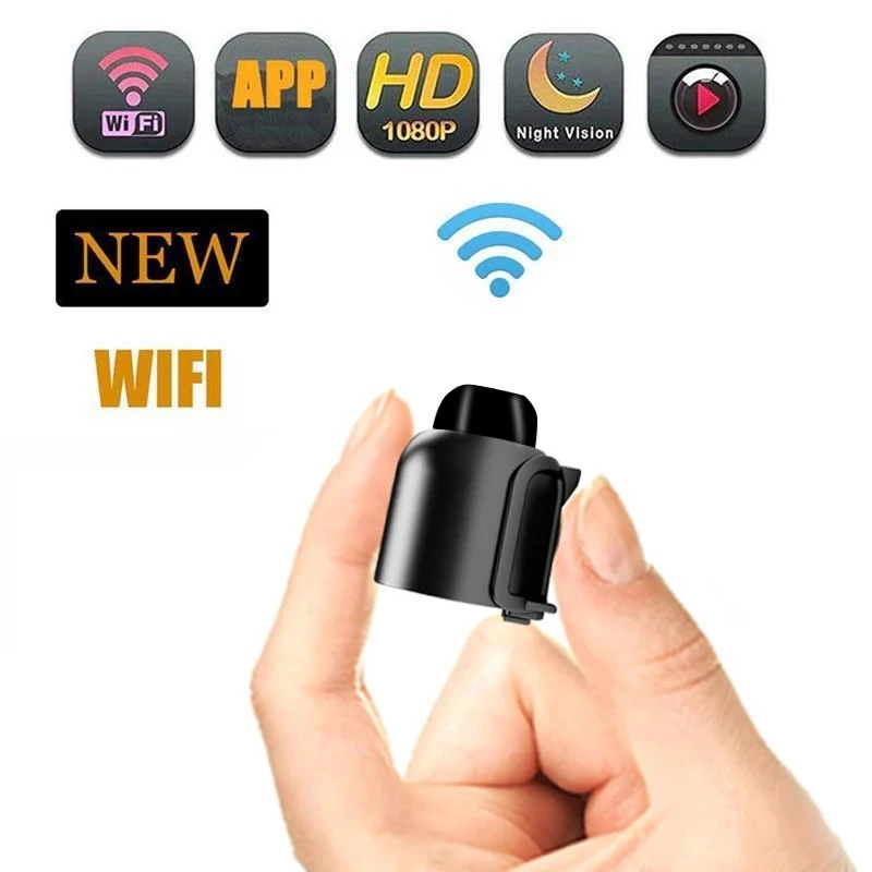 mini home security surveillance camera visao noturna deteccao de movimento camera de video monitor do bebe 1080p wifi novo 01