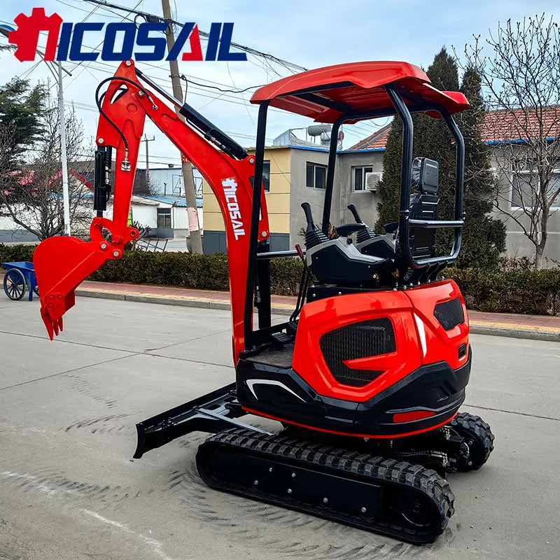 

2 Ton Mini Excavator, CE EPA Certified, Customizable Compact Crawler Digger for Farm & Construction
