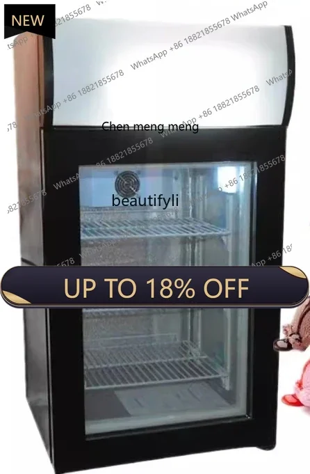 

Z189 Vertical Frozen Display Cabinet Refrigerated Mini Cabinet Small Commercial, Ice Cream Freezer