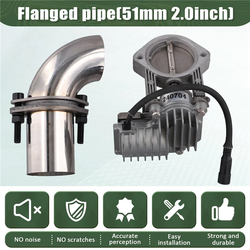 

Прочный электрический вытяжной клапан с фланцевыми трубами, регулировка выхода 12 В