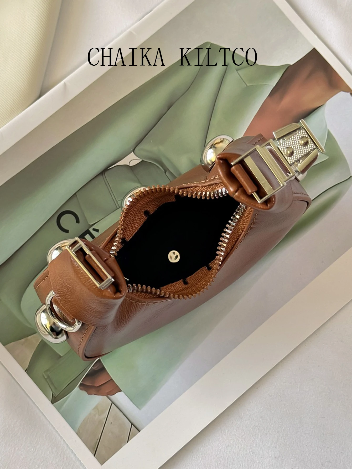 CHAIKA KILTCO 2025 حقيبة كروس نسائية صغيرة عصرية جديدة، حقيبة كتف أنيقة لملابس عصرية وغير رسمية