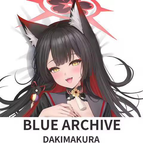 Blue Archive Dakimakura Hugging Body Pillow Case Anime Kosaka Wakamo Pillow Cushion Cover