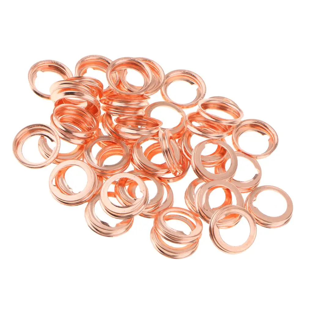 50 Pieces / Set 1026JA00A Plug Drain Washer Suitable Oil Seal Gasket