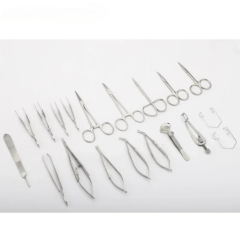 Small Animal Ophthalmology Instruments Set  Eye Scissors orthocore orthopedic instruments