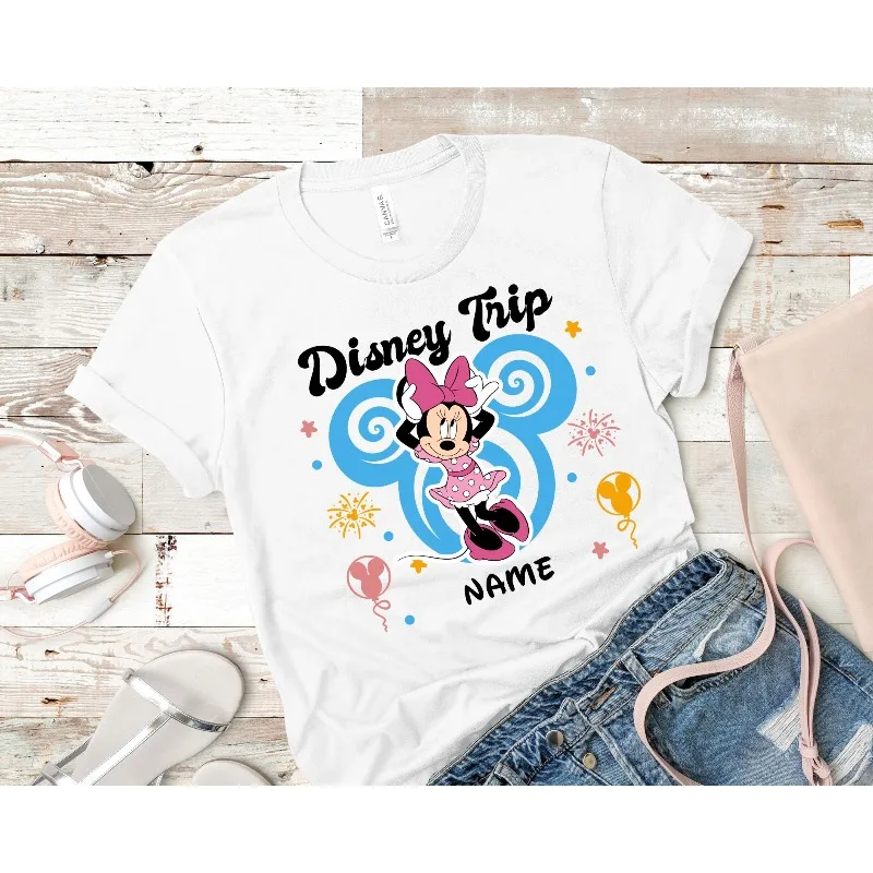قمصان ديزني للسفر مخصصة لعام 2025، قمصان عائلية للعطلات من ديزني، قمصان ديزني للسفر 2025، وقمصان ديزني لاند