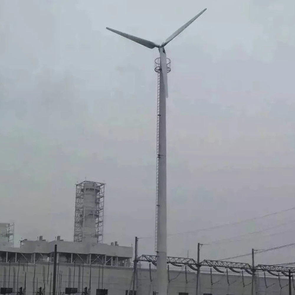 20KW 30KW Wind Turbine Generator 30000W Complete Set 48V 220V 380V Free Energy Windmill With MPPT Controller Off Grid Inverter