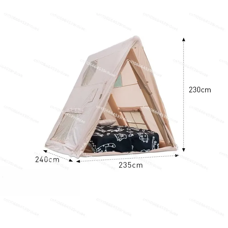 

Outdoor Triangle Portable Fast Inflatable Tent Viewing Starry Sky Camping Camping Tent Waterproof and Sun Protection