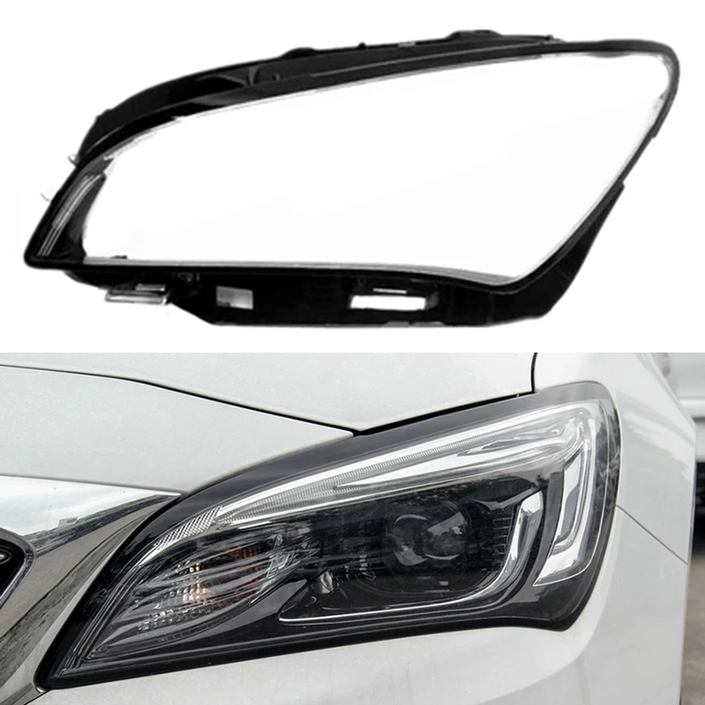 

For Buick Verano Sedan 2015-2019 Car Front Headlight Lens Cover Auto Headlamps Lampcover Transparent Lampshades Lamp Shell
