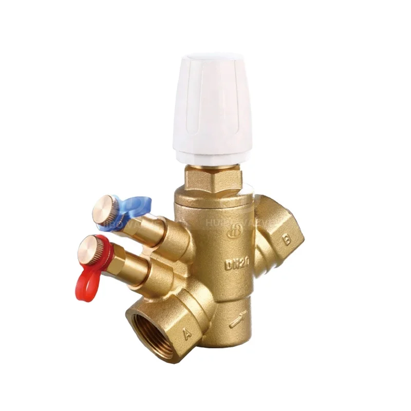 ATV&UTVElectric Automatic Balance Valve Water Flow Control Valves Brass Two-Way Pressure-Independent Balancing Valve