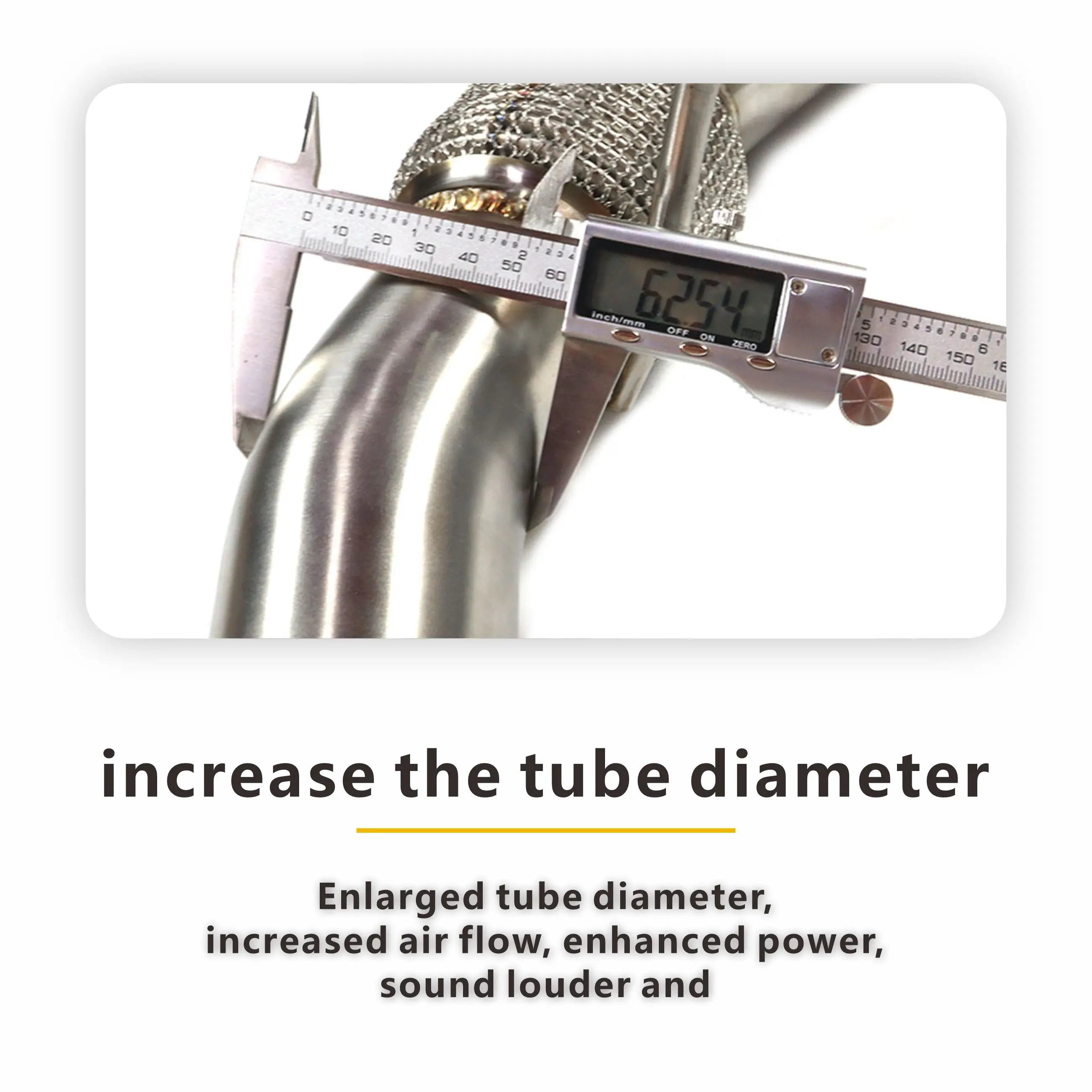 Escape MANX para BMW X1 E84 2,0 T bajante 63mm/2,75 pulgadas sin escudo térmico instalación sin pérdidas soldadura manual TIG