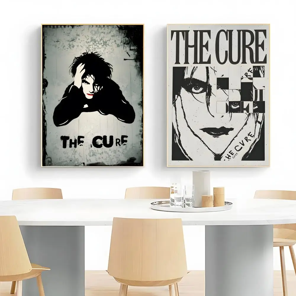 Gothic Rock Band T-The Cure Poster Wall Art Print Decorative Mural Home Decor Gift Unframed