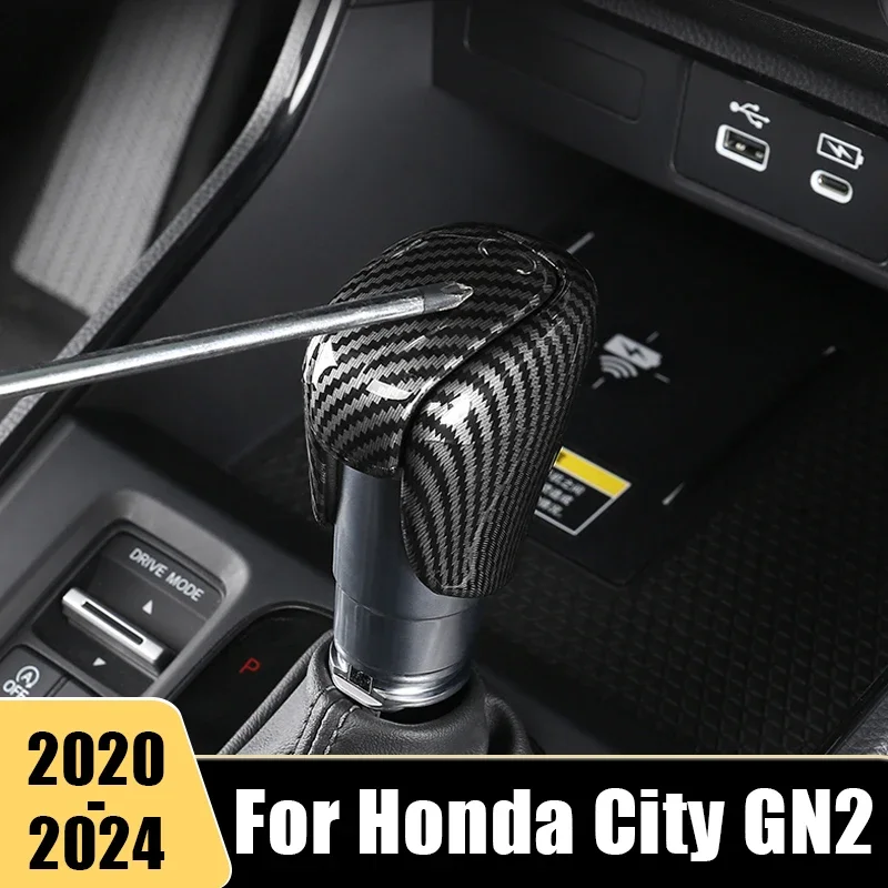 

Автомобильные аксессуары для Honda City GN2 2020 2021 2022 2023 2024 ABS автомобильная рукоятка рычага переключения передач автомобильные наклейки