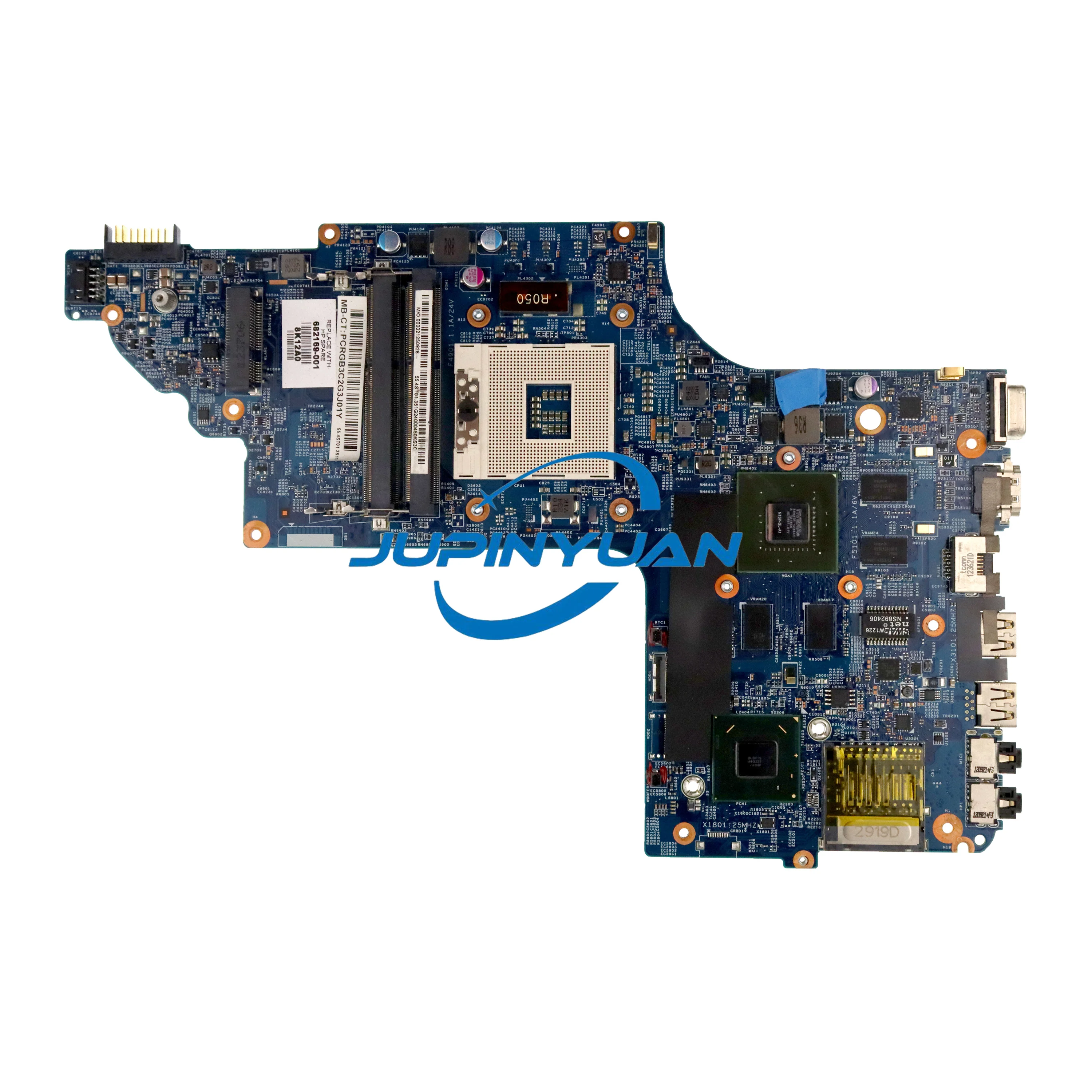 Imagem -02 - Placa-mãe Portátil Totalmente Testada para hp Pavilion Dv6 Dv67000 682170001 682169-001 Hm76 Pga989 Ddr3 Gt630m 2gb 100