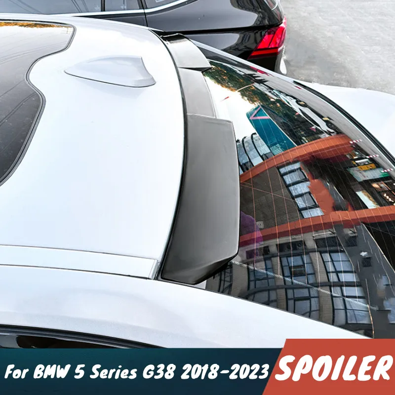 

For BMW 5 Series G38 525i 530i 2018-2023 ABS Plastic Car Rear Window Roof Spoiler Wing Exterior Tuning Accessories Part