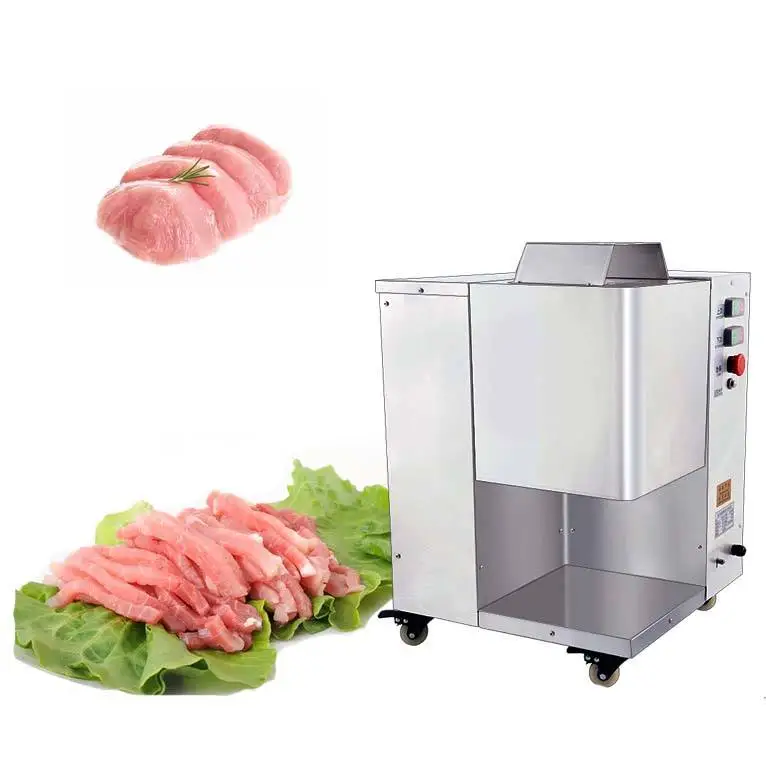

High Efficiency Stainless Steel Electric Meat Cutting Machine New Condition Meat Product Making Machine