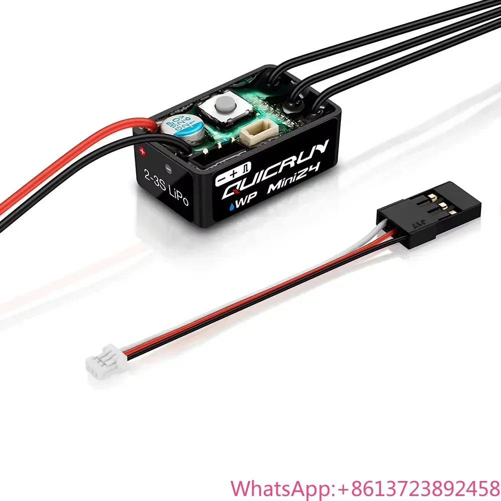 

HOBBYWING QUICRUN WP-MINI24 25A ESC Outer 1621SL 3500KV Motor Brushless Sensorless Combo Per For 1/24 RC Model Car Crawler