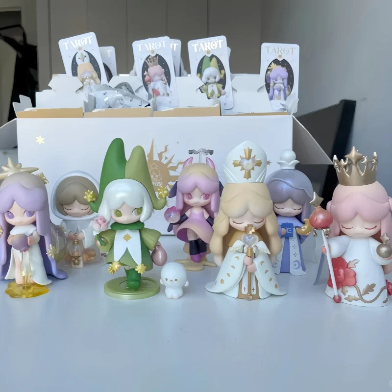 52toys Blind Box Laplly Star Song Serie Blind Box Fate Konstellation Tarot Karte Handgemachte Kreative Ornament Puppe Festival Geschenke