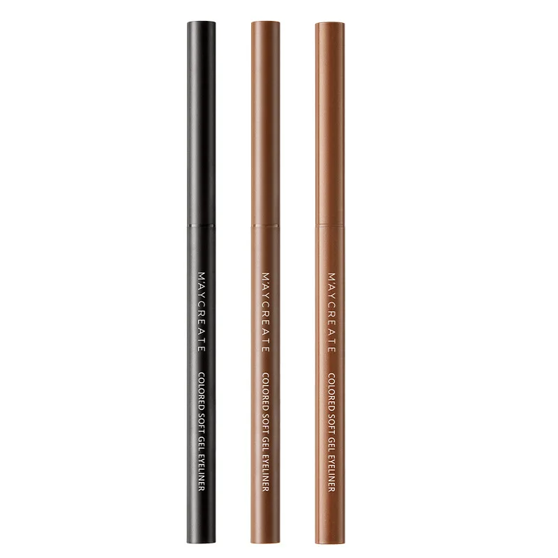 قلم جل تحديد العيون فائق النعومة لتحديد الخط الداخلي والخارجي الدقيق. مقاوم للماء والعرق ولون طويل الأمد.