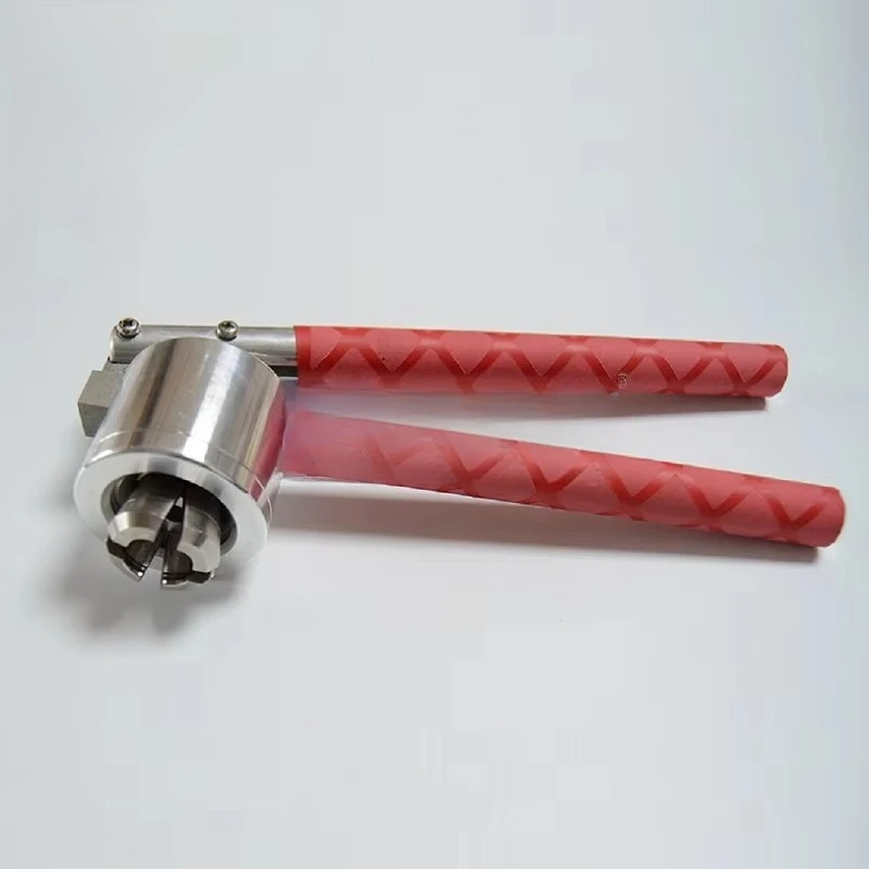 قبعات الألومنيوم آلة السد دليل العقص أداة المكشكش ذو طيات ل 13 مللي متر 20 مللي متر 28 مللي متر 32 مللي متر قوارير زجاجات عطر التعبئة والتغليف الزجاجي #1