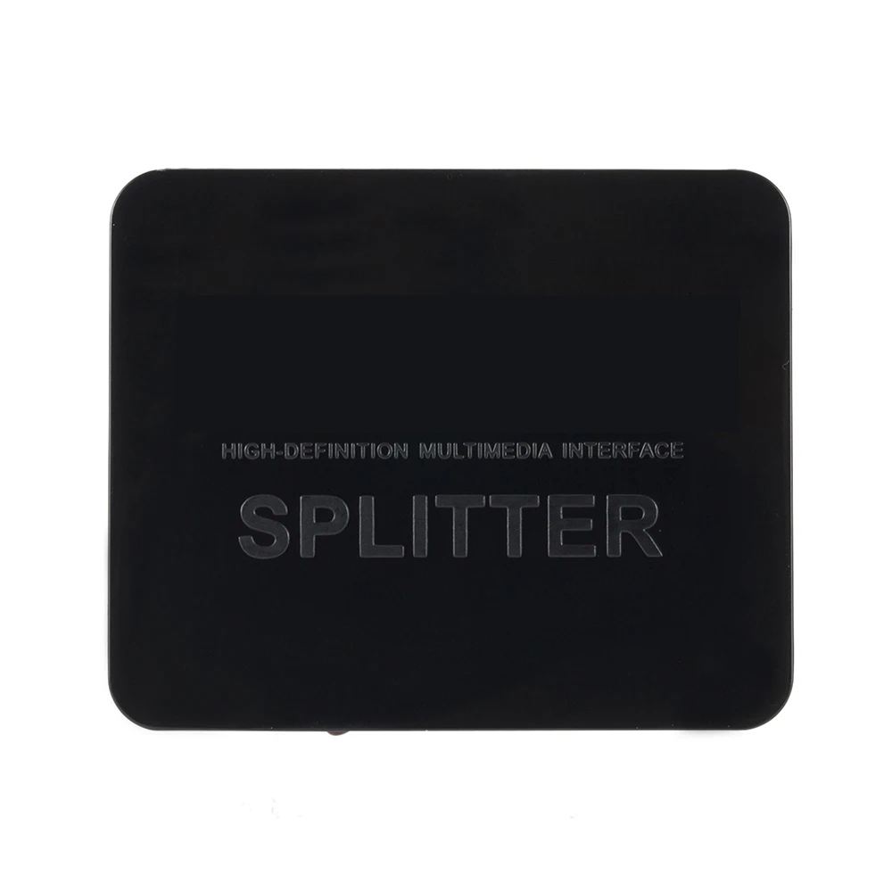 1x2 4K HDMI-compatible Splitter Switch 1 in 2 Out Video Distributor Amplifier Dual Display for HDTV Box PC Projector Laptop