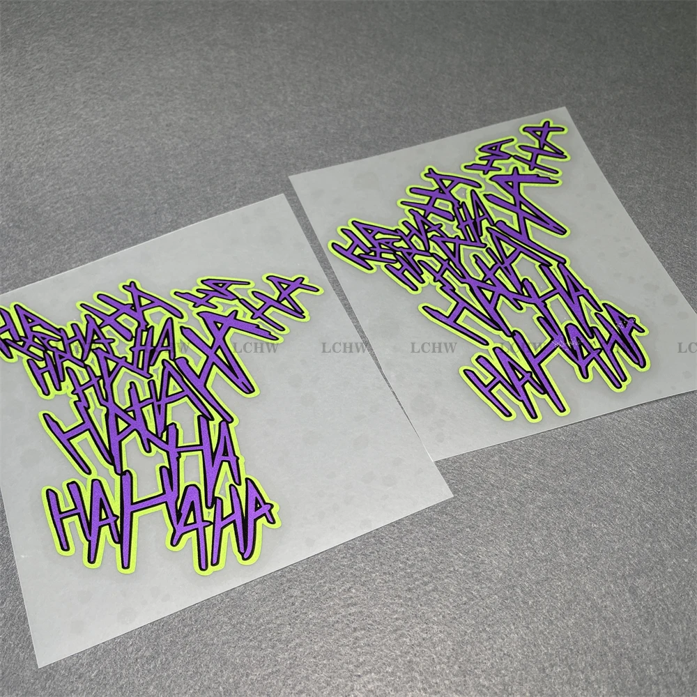 1 adet HAHA Joker Graffiti vin - Car Accessories Joker incelemesi ve fiyatı