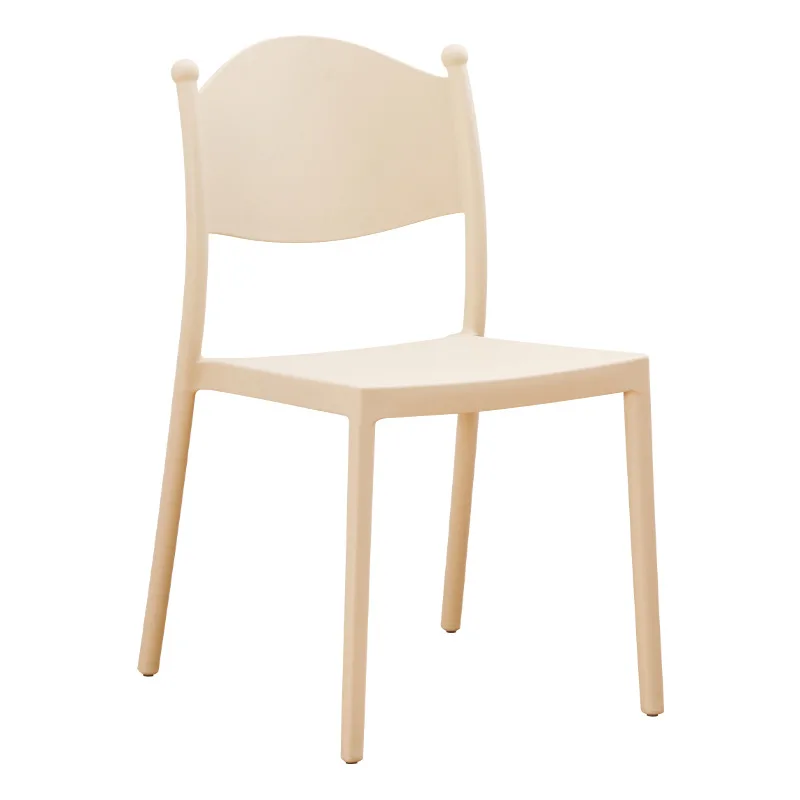 

Пластиковый стул, домашний обеденный стул, скандинавский стул со спинкой, утолщенный стул, современный простой барный стол, магазин кофе, чая с молоком