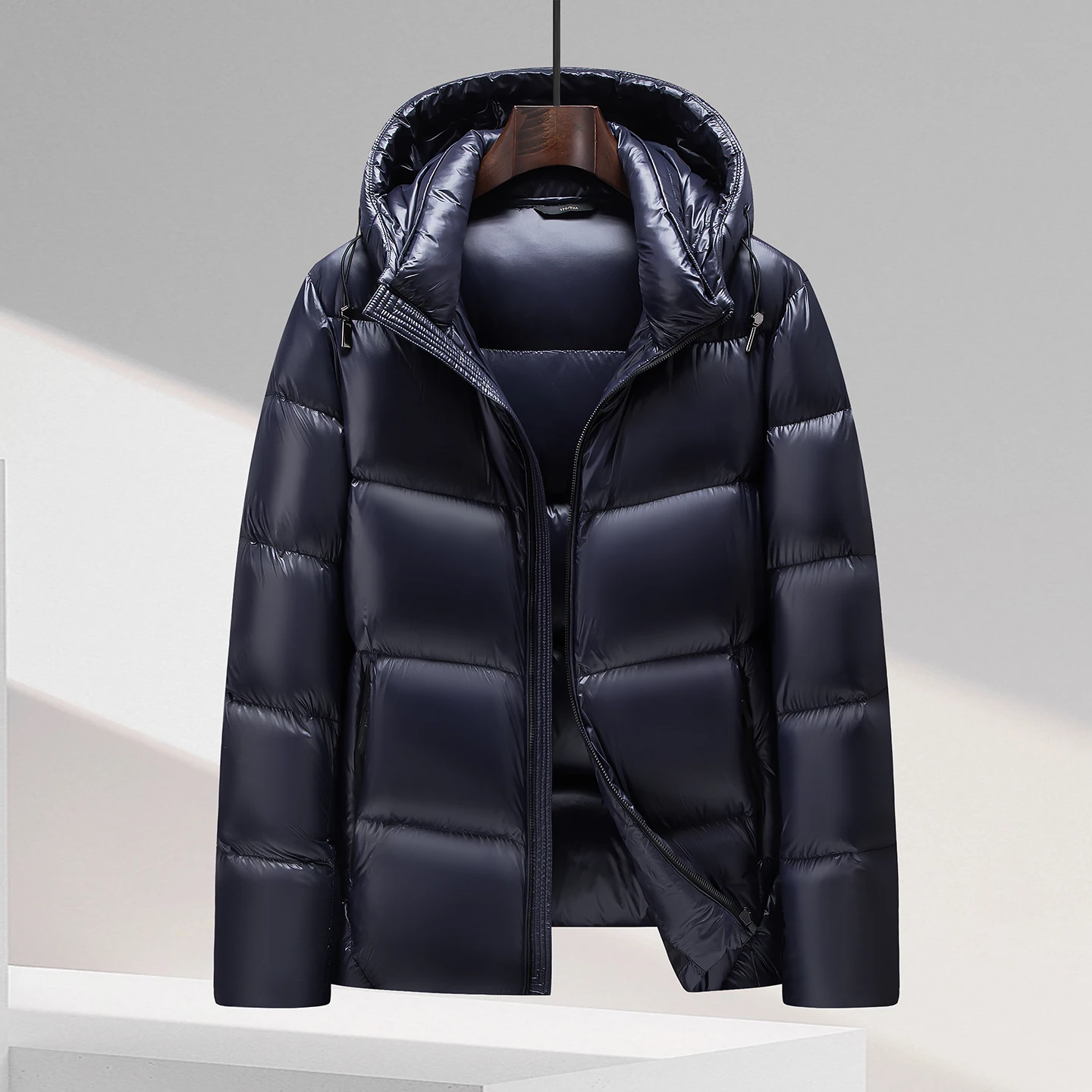 Jaquetas de inverno masculinas - Men'S Fashion Zipper Jacket avaliação e preço