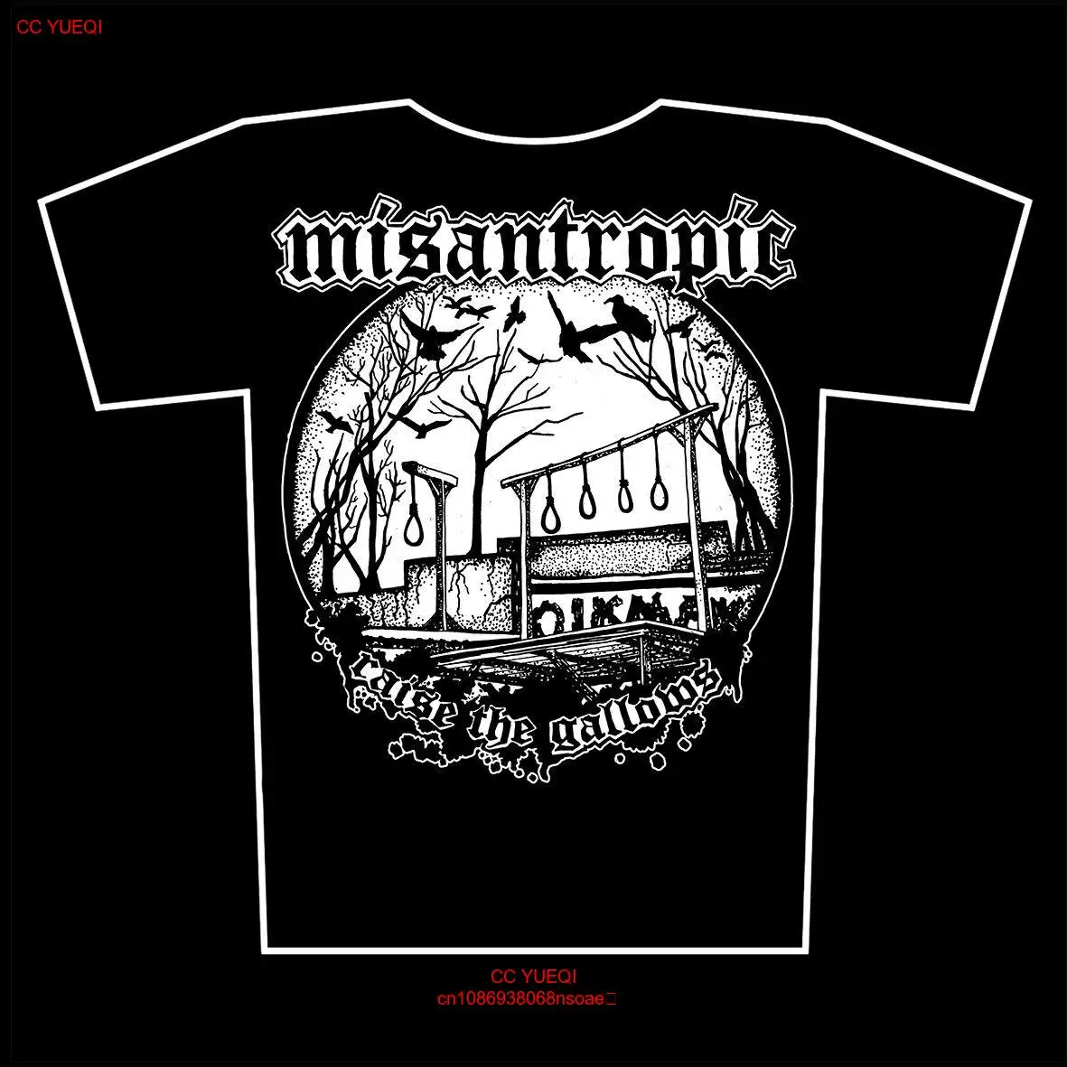 MISANTROPIC - Raise The Gallows - t-shirt