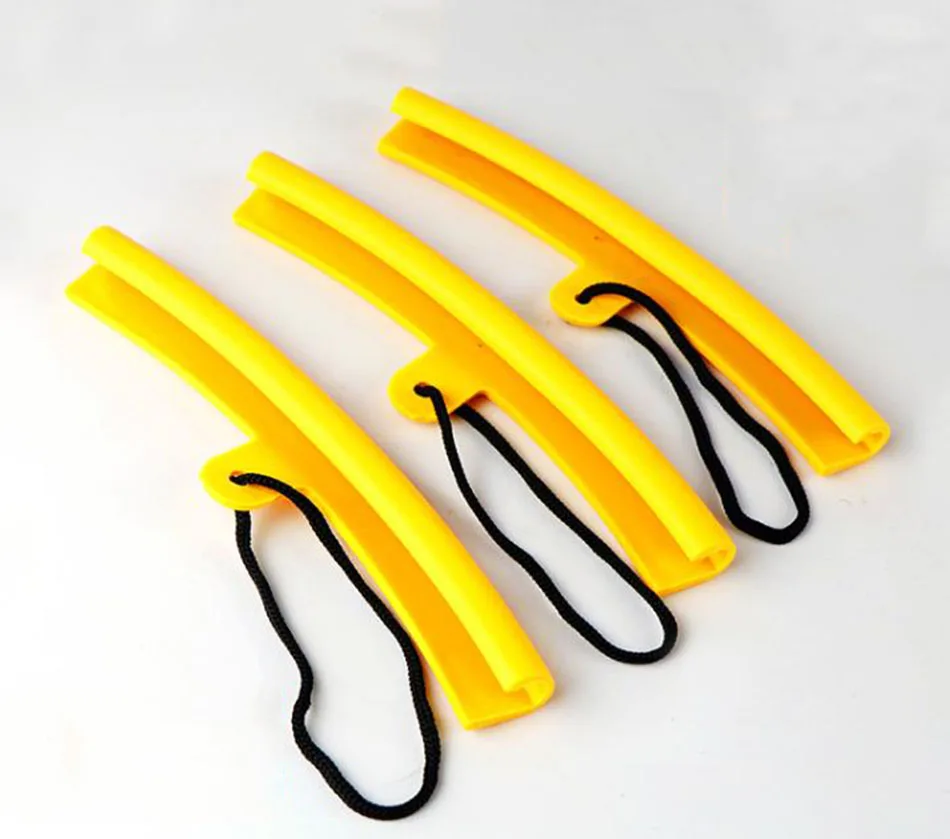 High Quality 200mm Wheel Rim Edge Saver Tyre Change Protection Cover Rim Protection Tool Polyurethane Material Yellow