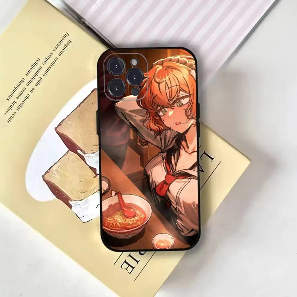 เคสโทรศัพท์ลายเกม L-Limbus สำหรับ iPhone17,16,15,14,13,12,11 Plus,Pro Max, ฝาหลังสีดำนุ่ม