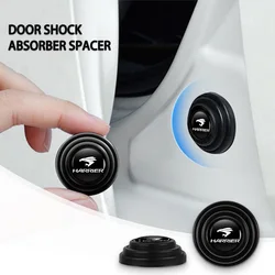 4PCS Car Door Shock Absorber Stickers Pad Anti-Collision For Toyota Harrier Corolla 2008 Avensis Rav4 Noah