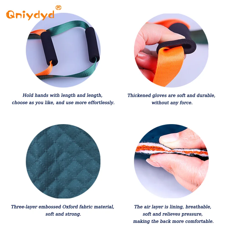 1 قطعة 2 أنماط المساعدة مع مستلزمات رعاية المرضى المسنين تساعد على اللياقة البدنية والجلوس مع حزام تحويل السرير