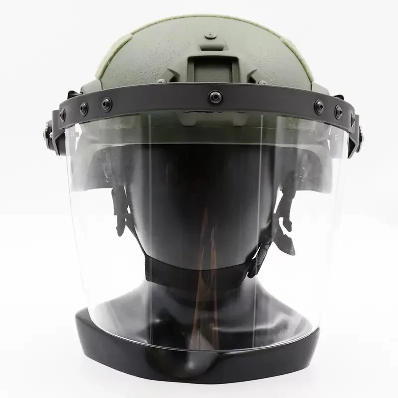 Full body protective mask Fast MICH M88 ballistic helmet transparent mask with extended high-strength CS gaming mask