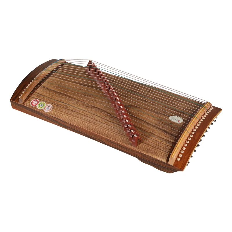 70cm Mini Guzheng 21 Strings Portable Performance Instrument for Grading Exam Beginner Practice Professional Small Guzheng