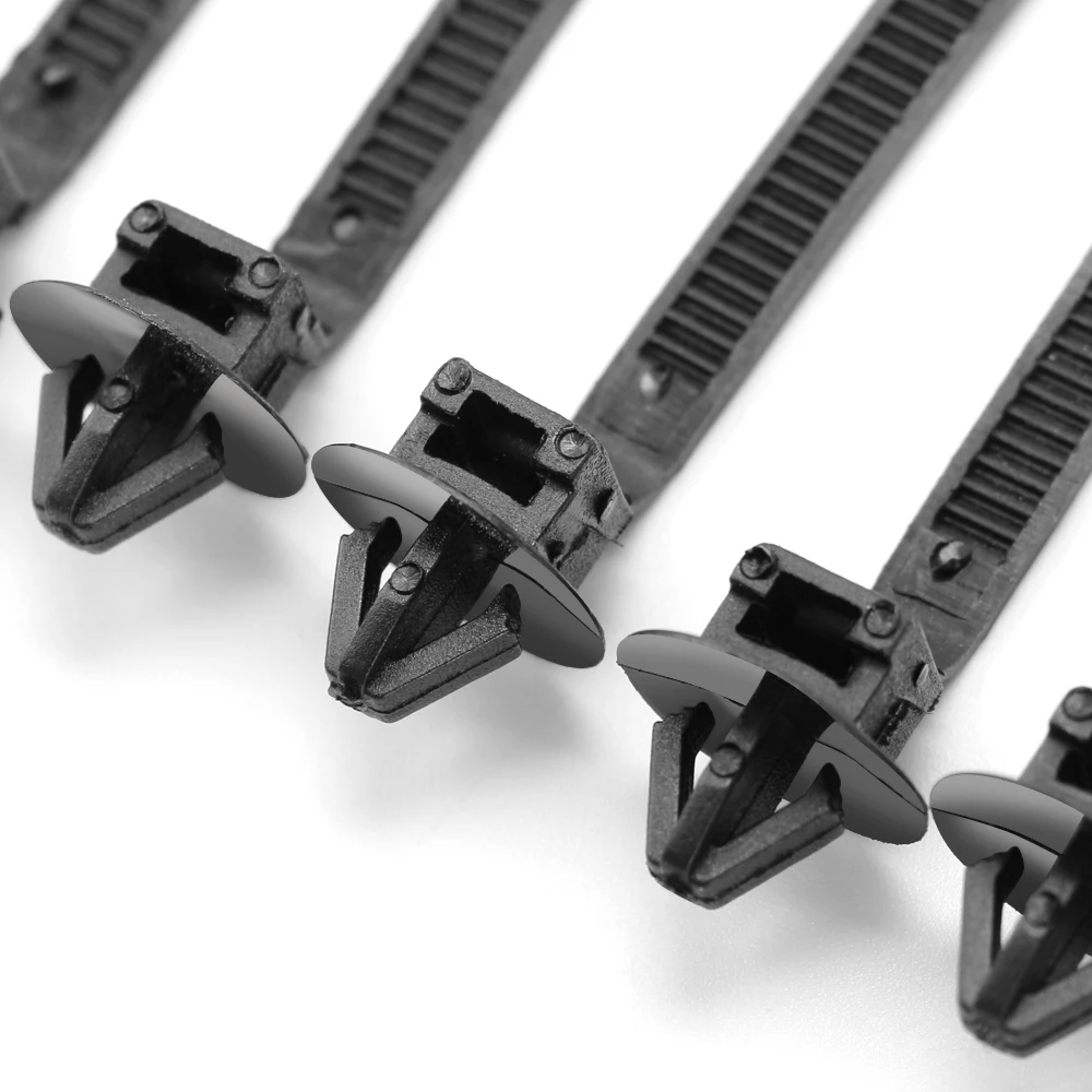 10PCS Car Cable Fastening Ties Auto Fasteners for Honda crv civic 2017 city accord 7 jazz fit hr-v