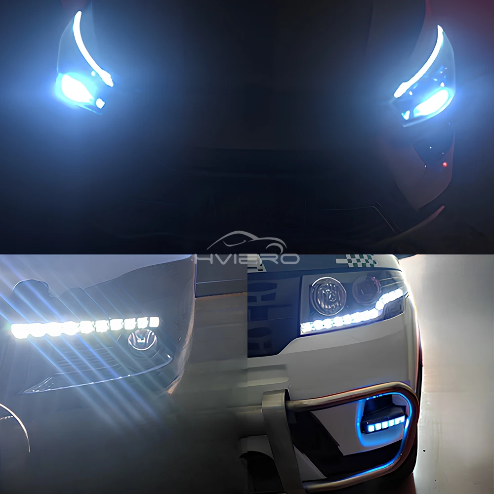 Рисунок 2 - гибкие дневные ходовые огни в виде змеи