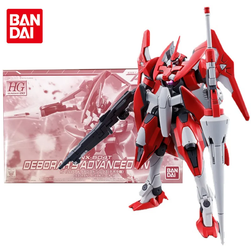 

Bandai Genuine Gundam Model Kit Anime Figure HG GNX-604T Deborah's Advanced GNX Gunpla Anime Action Figure Toys for Children