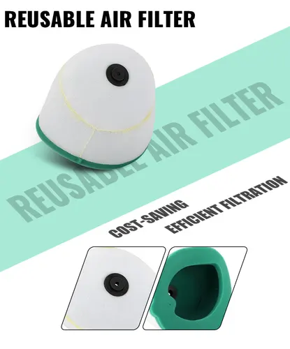 Filtro de aire de alta calidad para motocicleta HONDA YAMAHA SUZUKI KAWASAKI CR CRF RM RMZ YZ WRF YZF KX KXF 125 250 400 426 450