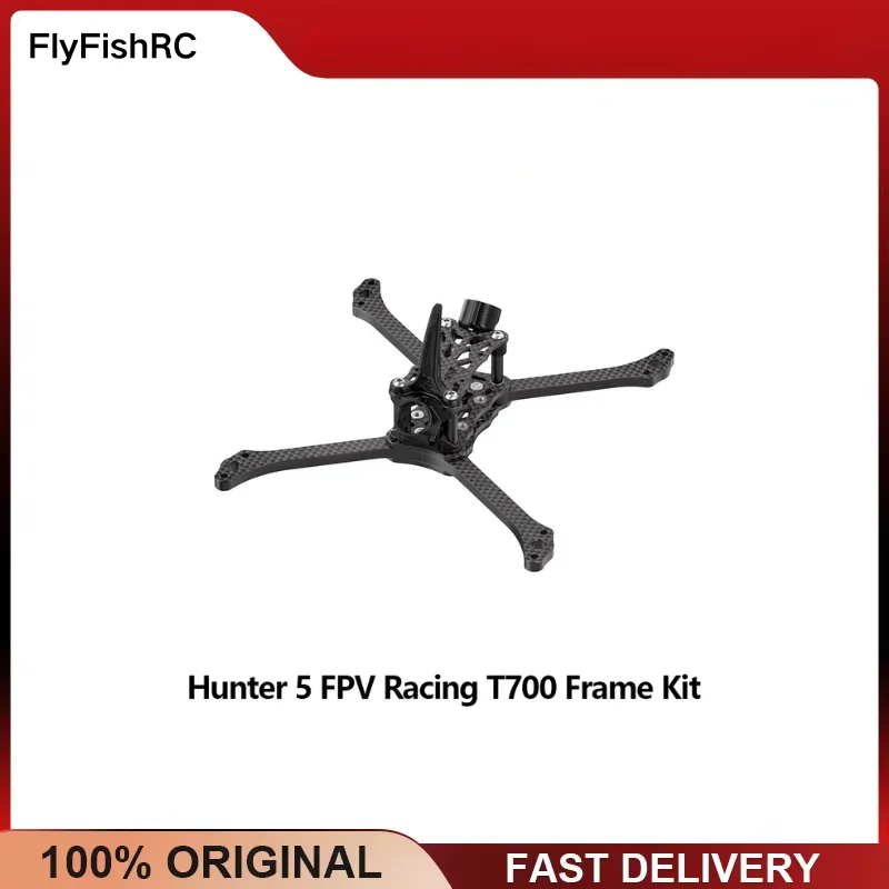 FlyFishRC Hunter 5 FPV Racing Drone Frame Kit 5.1