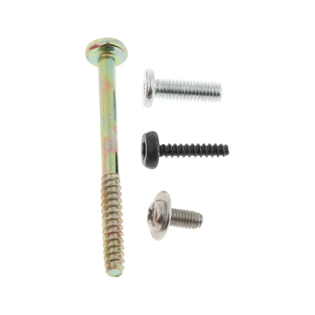 PS3 Slim Full Set Screws Outer Casing Kit Alloy Replacement for Playstation 3 Console Repair and Maintenance