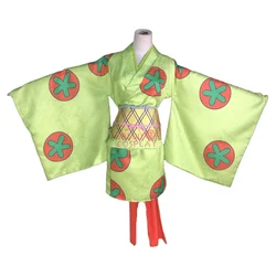 SBluuCosplay Anime Wano Country Carrot Kyarotto Kimono Cosplay Costume