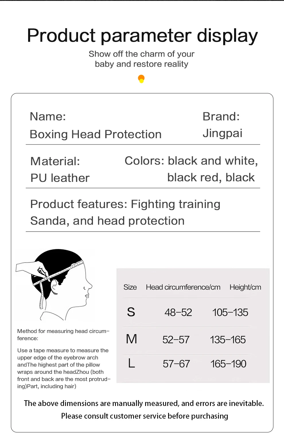 Kickboxhelm Karate Muay Thai Guantes De Boxeo Free Fight Kopfbedeckung MMA Kopfschutz Sanda Training Erwachsene Kinder Ausrüstung – Detail 5