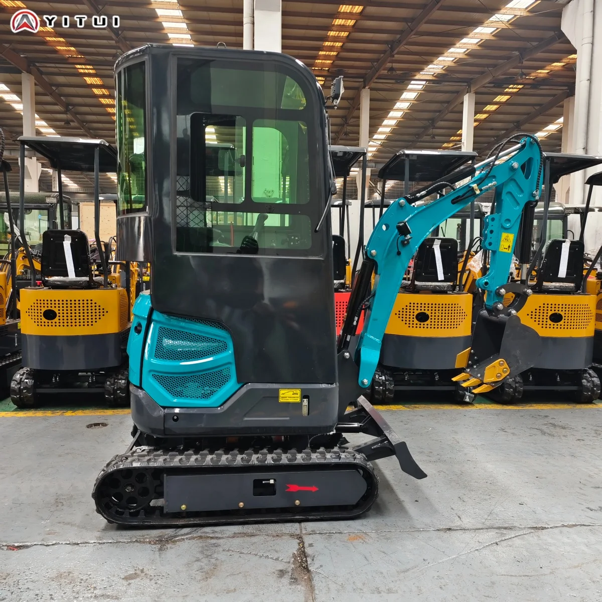 Fast Delivery 2 Ton Customized Multi Functional Mini Excavator Ce Epa Euro 5 Mini Excavator 1.8 Ton With Cab Diesel Engine