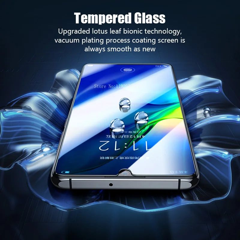 4PCS Screen Protectors Safety Cover Film forHonor 10 20 Lite Global X8 Tempered Glass for Honor 20 Pro 8X 9X Global