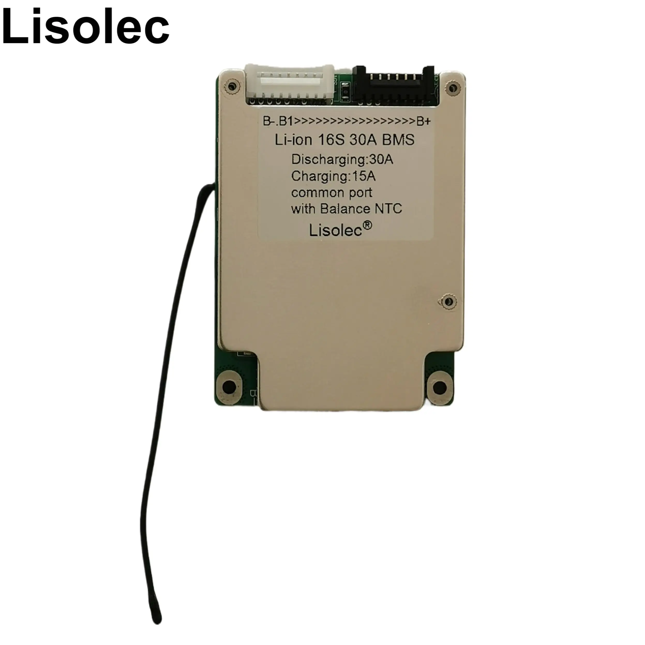 BMS 16S 60V 20A 30A 50A 60A 100A 120A With Balance NTC Sensors For 