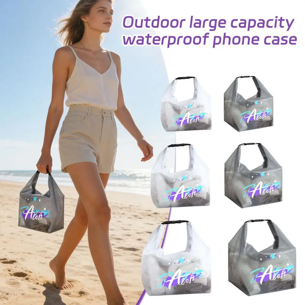 New Large Capacity Outdoor Swimming Bag Waterproof Beach Bag Handheld Travel Bag Cosmetic Storage Portable Travel Use Bags