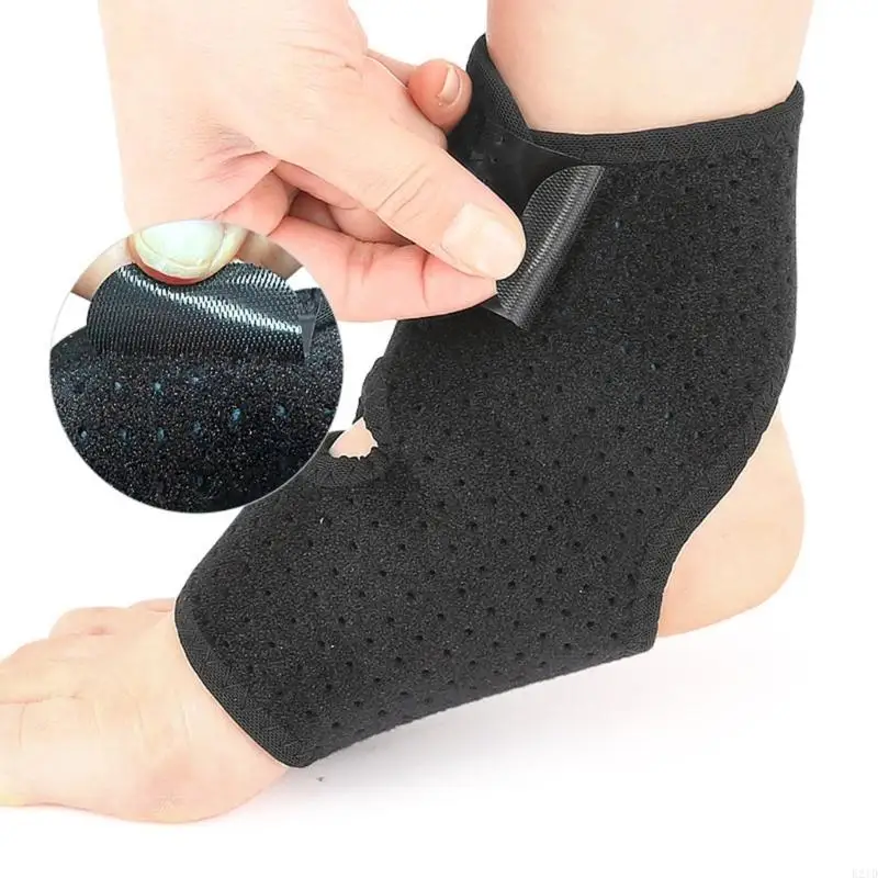   Multipurpose Workout Ankle Guard with Open Heel and Meshes Padding Technology
