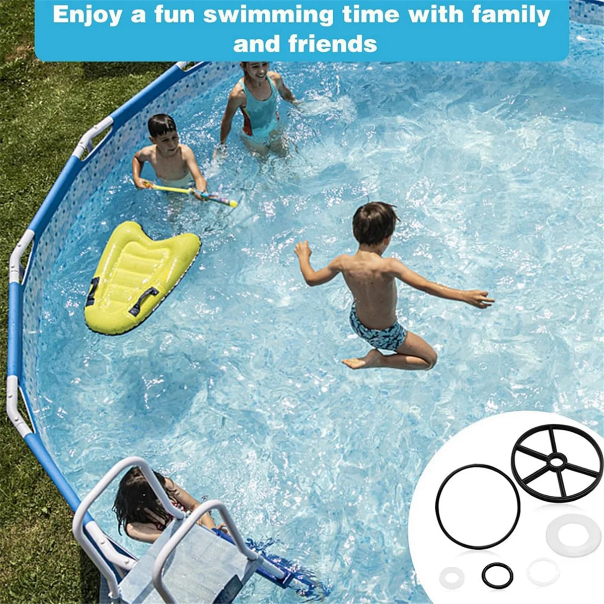 Parti del filtro della piscina Kit guarnizioni Spider, SPX0714L O-Ring Vari-Flo XL Valve SP0714T parti della pompa della piscina per filtro a sabbia Hayward