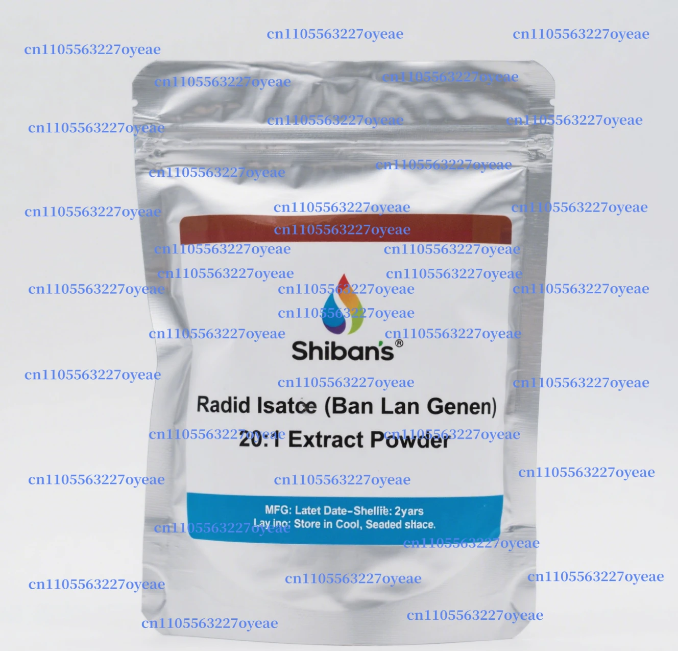 Global Customized Fast Shipping For RadixIsatidis Extract 20:1 Aluminum Foil Bag Packing
